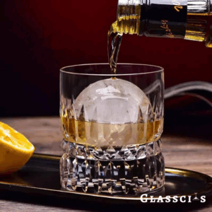 mikiba Lotus Cut Crystal Whiskey Glass – Elegant Edo Kiriko Tumbler