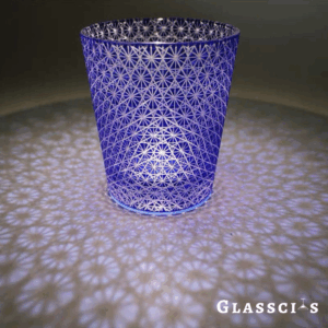 mikiba Japanese Kiku Edo Kiriko Whiskey Glass – Elegant Chrysanthemum Cut Crystal Tumbler