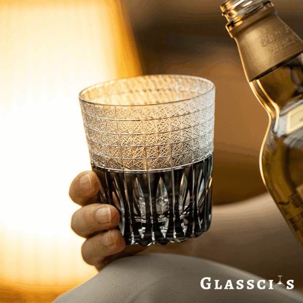 mikiba Before Dawn Edo Kiriko Whiskey Glass – Elegant Cut Crystal Tumbler - Image 6