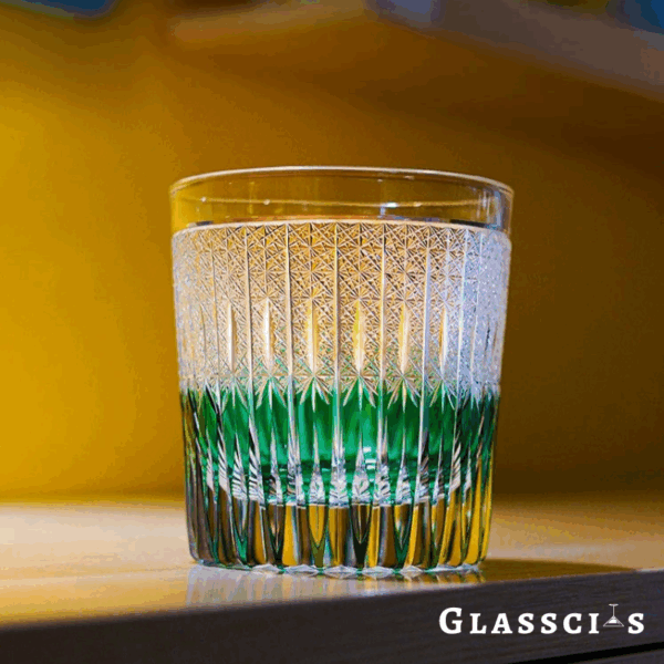 mikiba Before Dawn Edo Kiriko Whiskey Glass – Elegant Cut Crystal Tumbler - Image 8