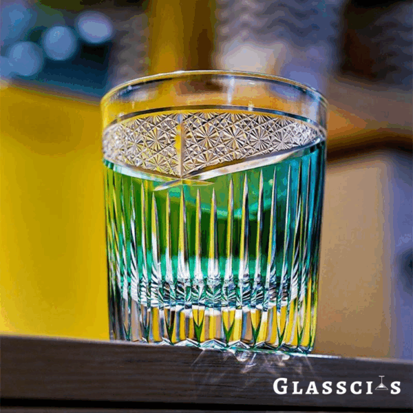 mikiba Whale Tail Edo Kiriko Whiskey Glass – Elegant Ocean-Inspired Crystal Tumbler - Image 7